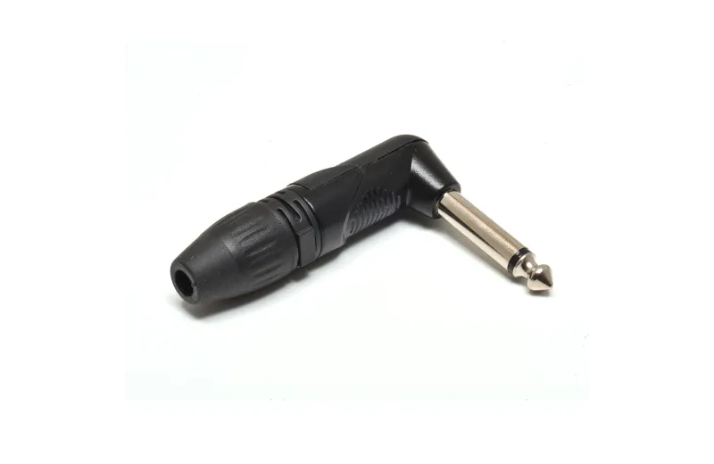 Onsei ON-J82RA Plug 6.3mm Jack Mono Male with Right Angle