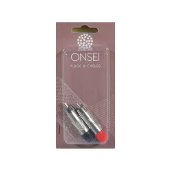 Onsei ON-P22R/ON-P22B RCA plugs (red-black) - pair