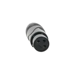 Onsei ON-D31 3-pin XLR Female plug - Black color
