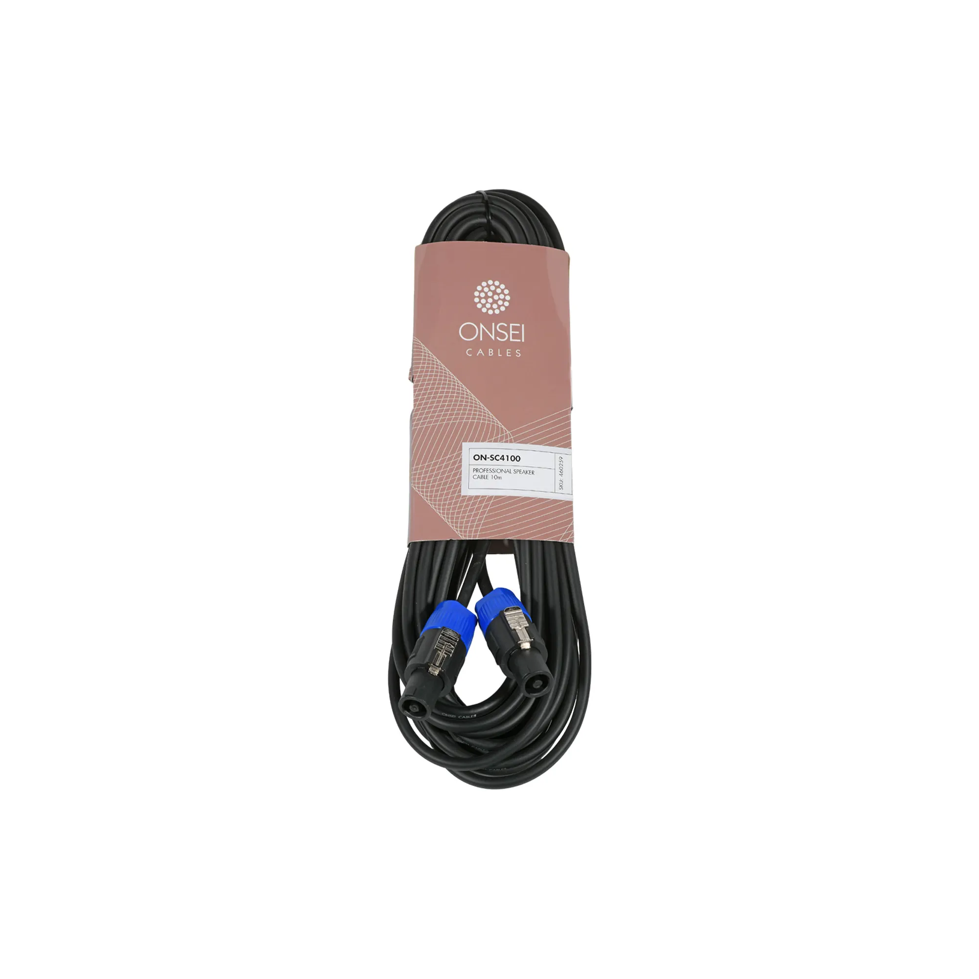 Onsei ON-SC4100 Καλώδιο ηχείου 4-pin Speakon - 4-pin Speakon 10m