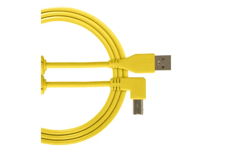 UDG U95006YL Ultimate Audio Cable USB 2.0 A-B Yellow Angled 3m