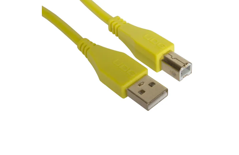 UDG U95006YL Ultimate Audio Cable USB 2.0 A-B Yellow Angled 3m