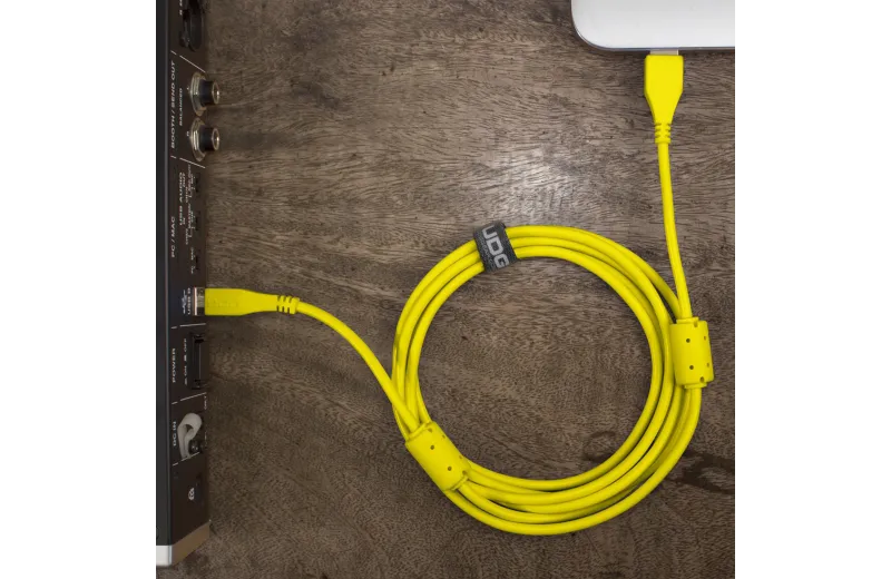 UDG U95006YL Ultimate Audio Cable USB 2.0 A-B Yellow Angled 3m