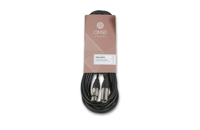 Onsei ON-C3050 Audio Cable 3-pin XLR to 3-pin XLR 5m