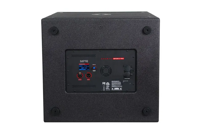 Avante Audio Imperio Pro IMP118 Active Subwoofer - Black