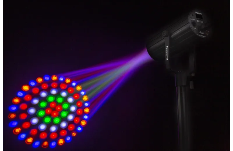 BEAMZ Moon Flower 2.0 DMX with remote