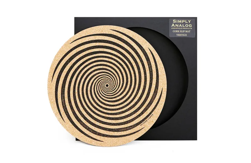 Simply Analog Turnable Cork Mat με Print-Vertigo