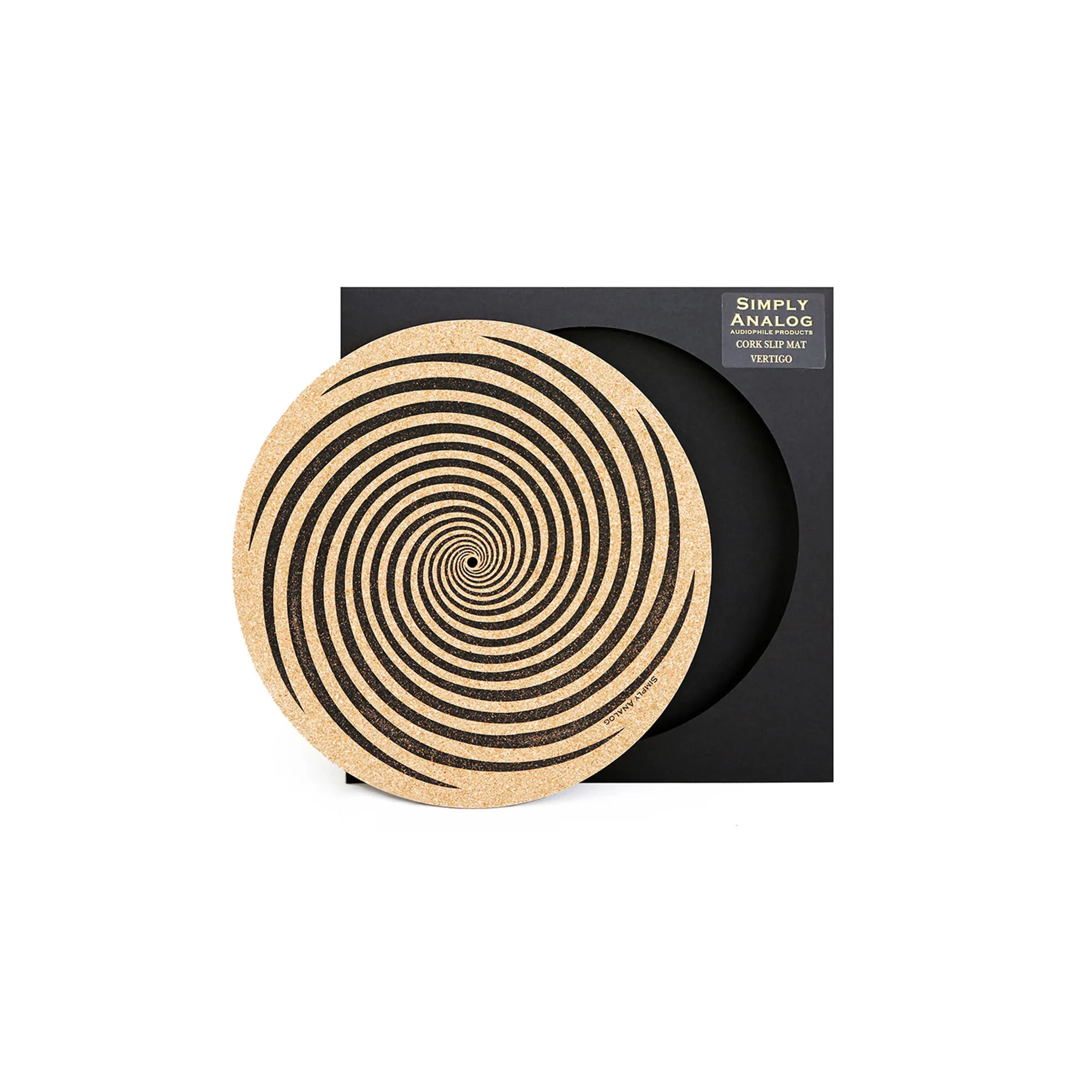 Simply Analog Turnable Cork Mat με Print-Vertigo