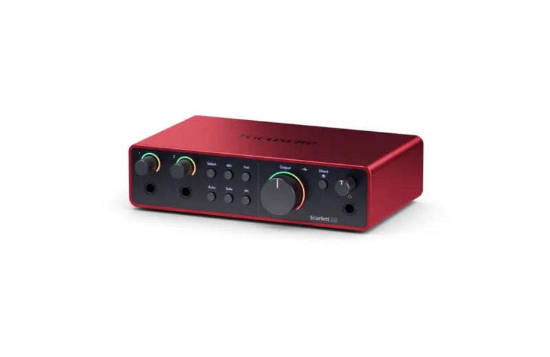 Focusrite Scarlett 2i2 4th Gen Κάρτα Ήχου