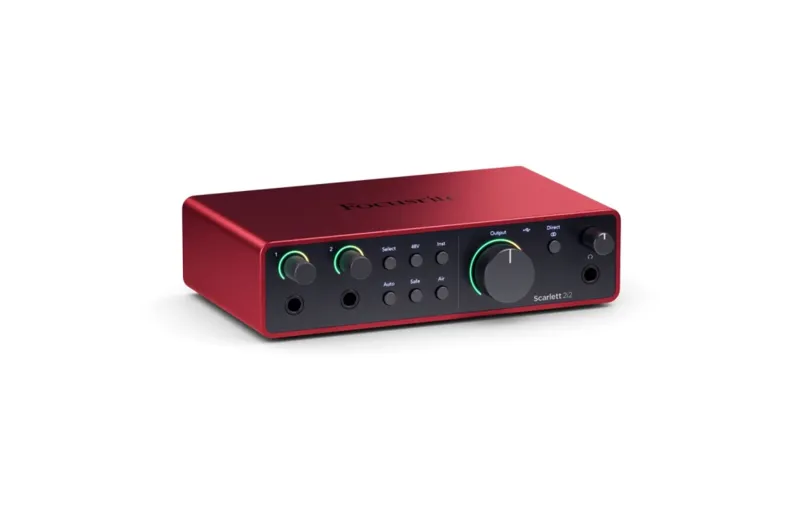 Focusrite Scarlett 2i2 4th Gen Κάρτα Ήχου