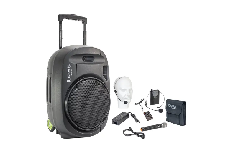 Ibiza PORT12VHF-MKII-TWS Portable Speaker