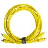 UDG U97001YL Ultimate Audio Cable RCA - RCA Κίτρινο Ίσιο 1.5m