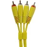 UDG U97001YL Ultimate Audio Cable RCA - RCA Κίτρινο Ίσιο 1.5m