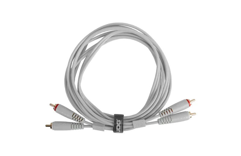 UDG U97001WH Ultimate Audio Cable RCA - RCA Λευκό Ίσιο 1.5m
