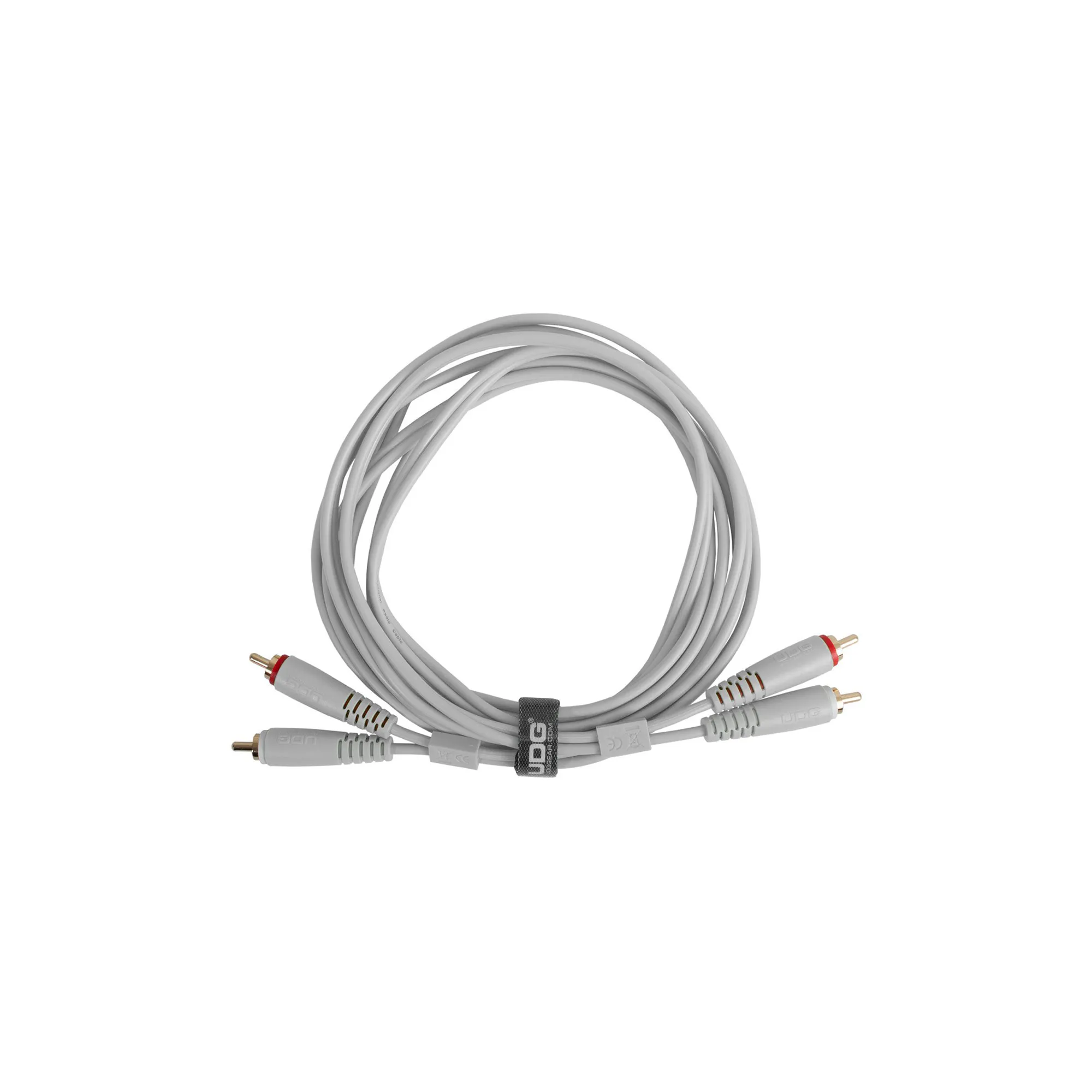 UDG U97001WH Ultimate Audio Cable RCA - RCA Λευκό Ίσιο 1.5m