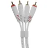 UDG U97001WH Ultimate Audio Cable RCA - RCA Λευκό Ίσιο 1.5m