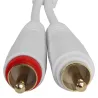 UDG U97001WH Ultimate Audio Cable RCA - RCA Λευκό Ίσιο 1.5m