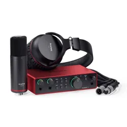 Focusrite 2I2 4TH GEN + Μικρόφωνο + Ακουστικά
