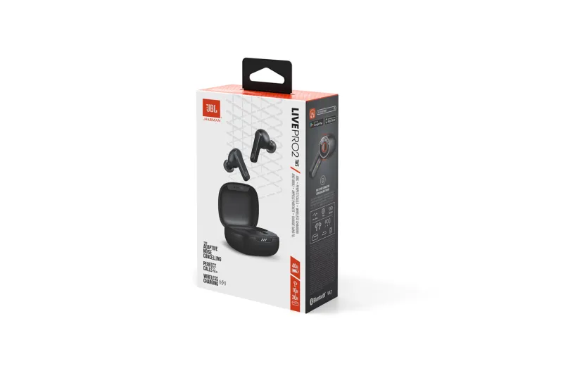 JBL Live Pro 2 In-Ear Bluetooth Ακουστικά - Μαύρο
