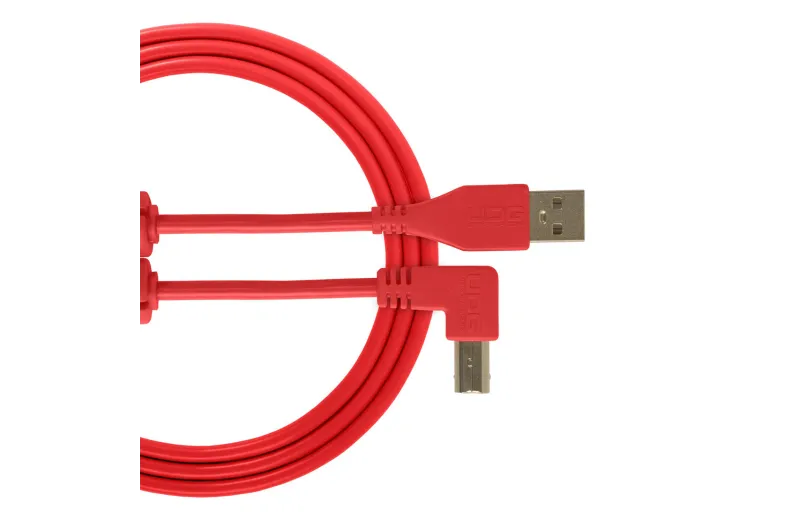 UDG U95006RD Ultimate Audio Cable USB 2.0 A-B Red Angled 3m