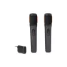 JBL Wireless Mic x 2 & Dongle Receiver 6.35mm Black