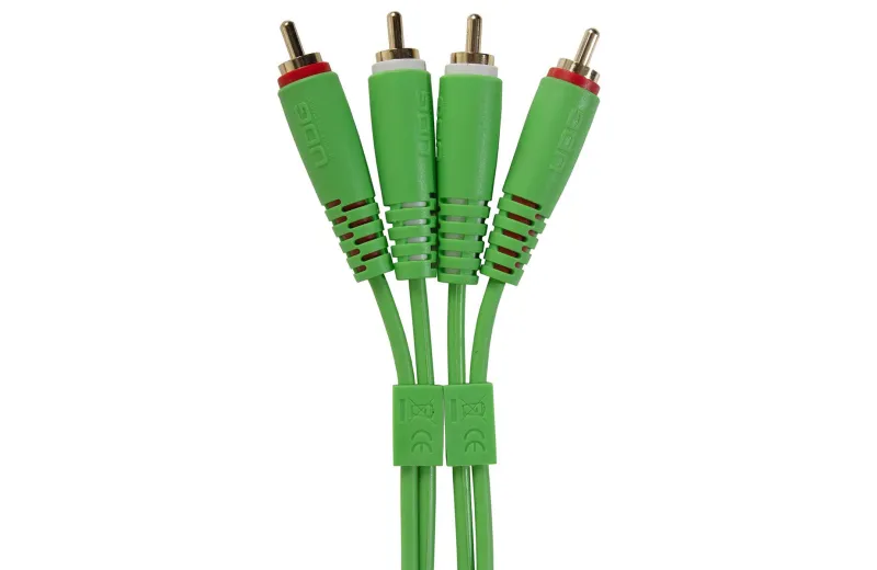 UDG U97003GR Ultimate Audio Cable RCA - RCA Πράσινο Ίσιο 3m