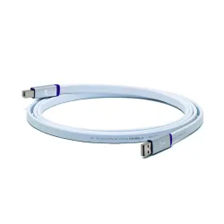 Oyaide D+ Usb 2.0 Class S 2.0m Λευκό Ίσιο 2m