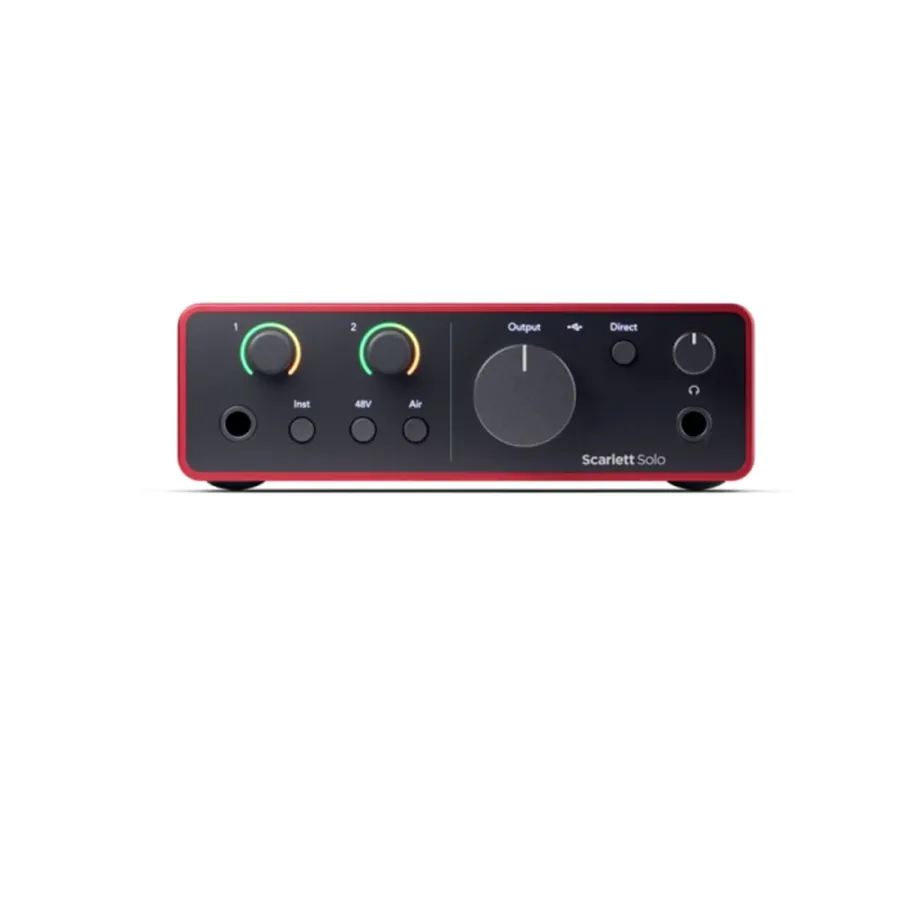 Focusrite Scarlett 2i2 4th Gen Κάρτα Ήχου