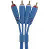 UDG U97003LB Ultimate Audio Cable RCA - RCA Μπλε Ίσιο 3m