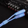 UDG U97003LB Ultimate Audio Cable RCA - RCA Μπλε Ίσιο 3m