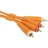 UDG U97001OR Ultimate Audio Cable RCA - RCA Πορτοκαλί Ίσιο 1.5m