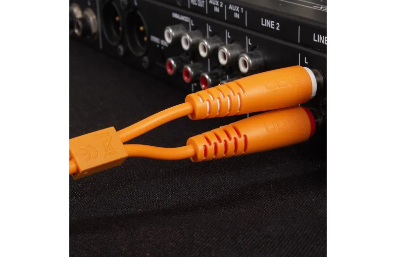 UDG U97001OR Ultimate Audio Cable RCA - RCA Πορτοκαλί Ίσιο 1.5m