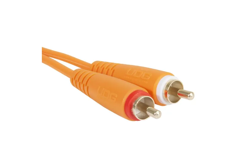 UDG U97001OR Ultimate Audio Cable RCA - RCA Πορτοκαλί Ίσιο 1.5m