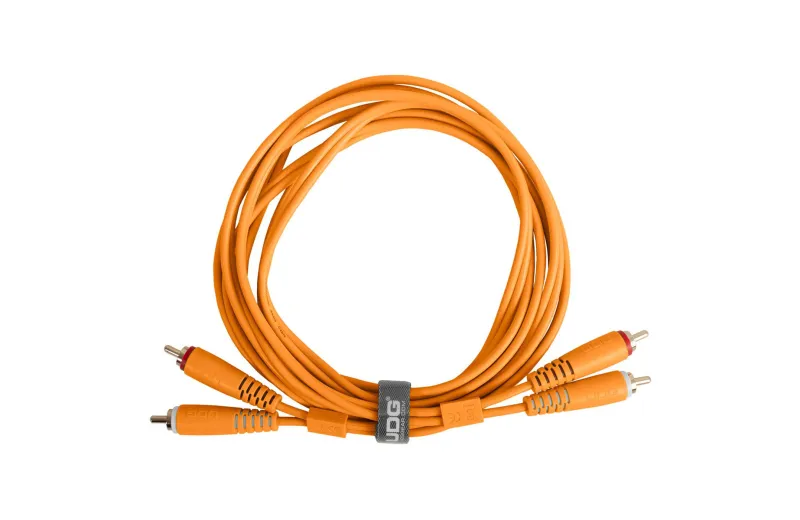 UDG U97003OR Ultimate Audio Cable RCA - RCA Πορτοκαλί Ίσιο 3m