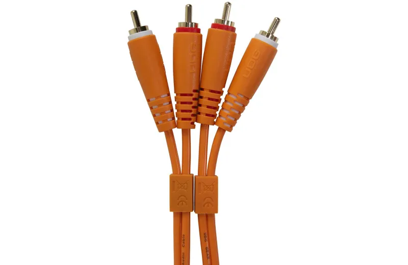 UDG U97003OR Ultimate Audio Cable RCA - RCA Πορτοκαλί Ίσιο 3m