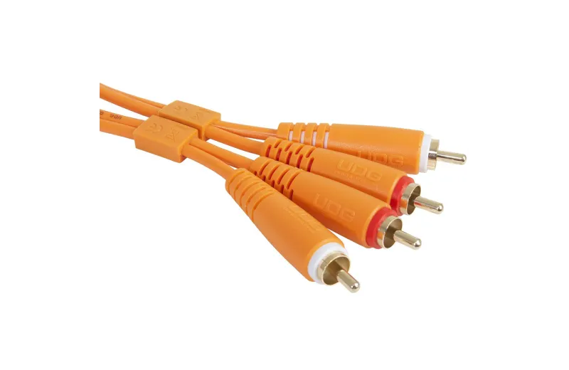 UDG U97003OR Ultimate Audio Cable RCA - RCA Πορτοκαλί Ίσιο 3m