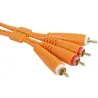 UDG U97003OR Ultimate Audio Cable RCA - RCA Πορτοκαλί Ίσιο 3m