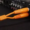 UDG U97003OR Ultimate Audio Cable RCA - RCA Πορτοκαλί Ίσιο 3m