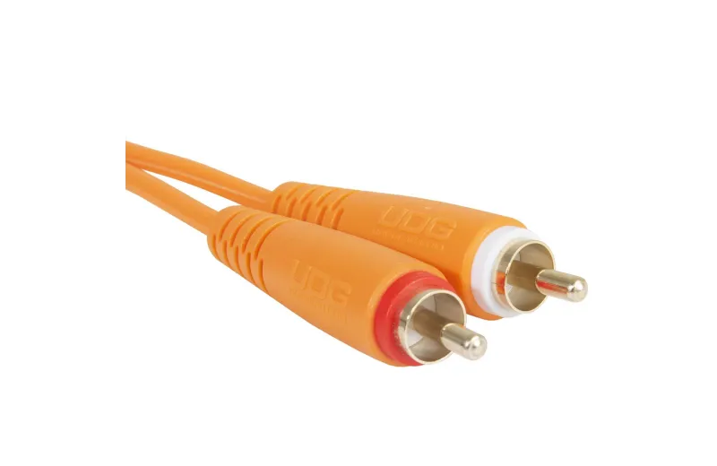 UDG U97003OR Ultimate Audio Cable RCA - RCA Πορτοκαλί Ίσιο 3m