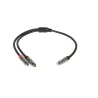 Onsei ON-Y222105 Audio Cable 2 x RCA Male to RCA  Female 0.5m
