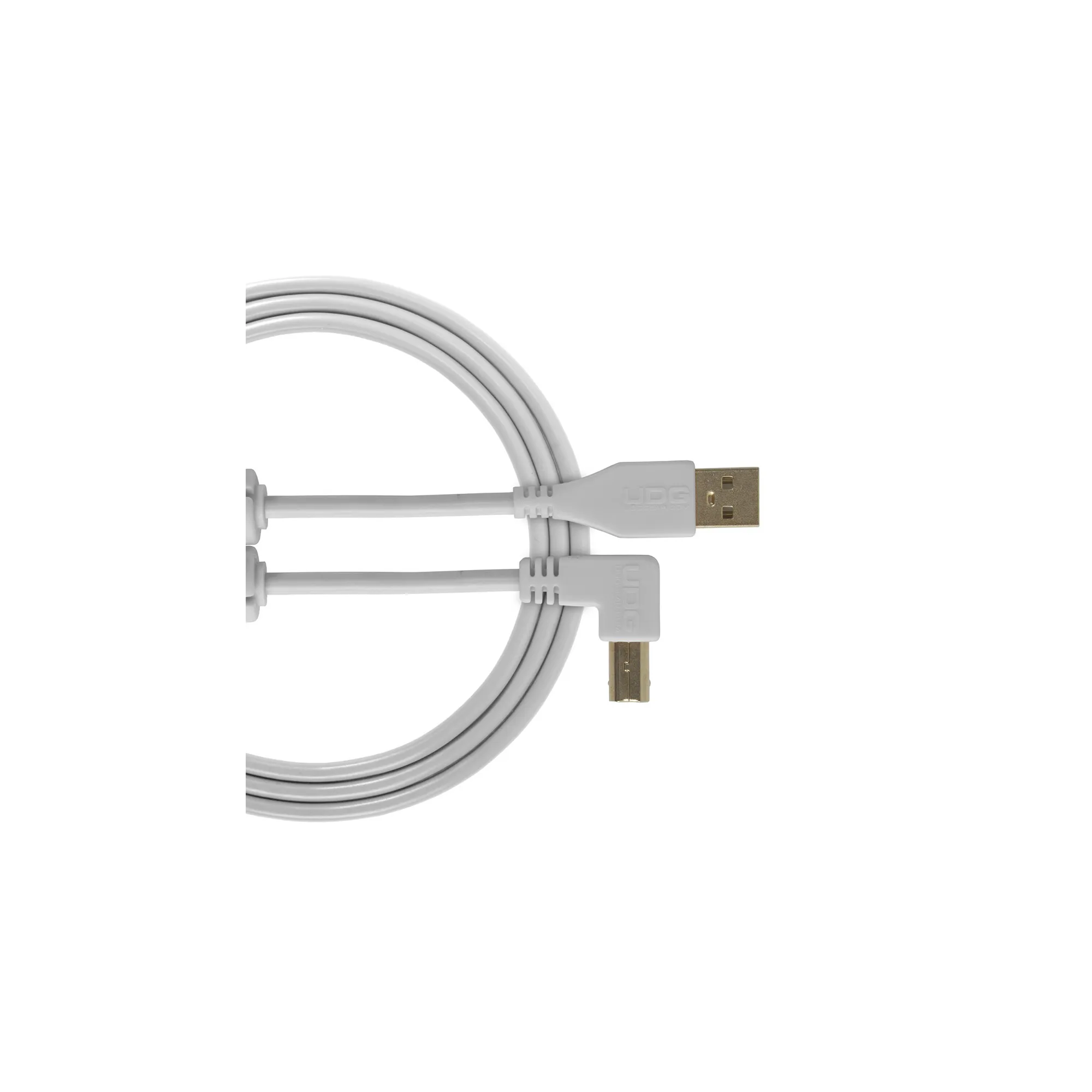 UDG U95006WT Ultimate Audio Cable USB 2.0 A-B White Angled 3m