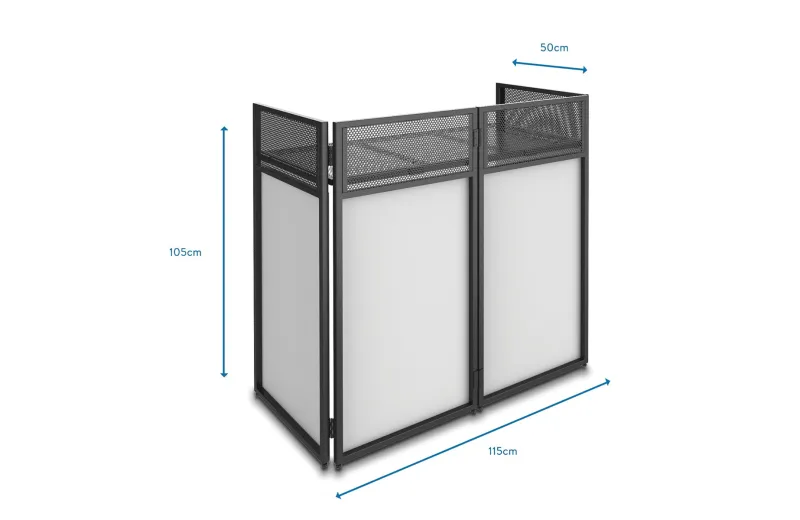 Vonyx DB4 Pro Ολοκληρωμένο Φορητό DJ Booth