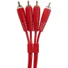 UDG U97003RD Ultimate Audio Cable RCA - RCA Red Straight 3m