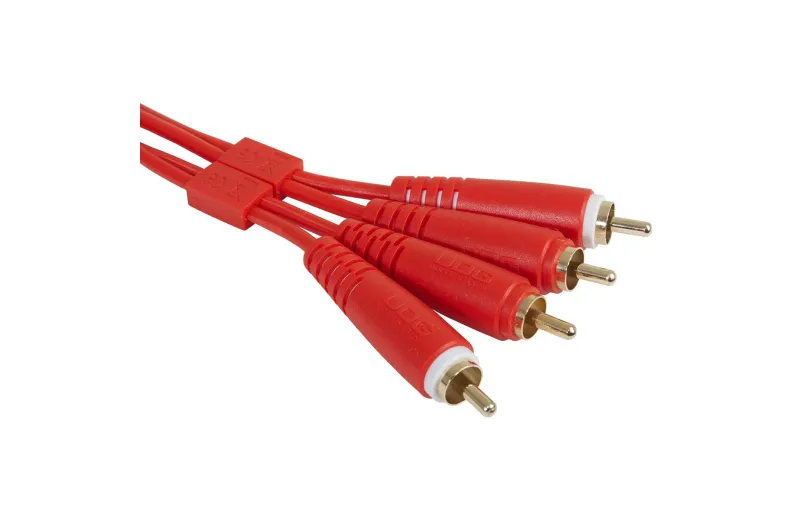 UDG U97003RD Ultimate Audio Cable RCA - RCA Red Straight 3m