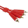 UDG U97003RD Ultimate Audio Cable RCA - RCA Red Straight 3m