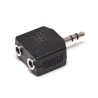 Onsei ONY-1112 Adapter 2 x Mini Jack Stereo female to Mini Jack Stereo Male