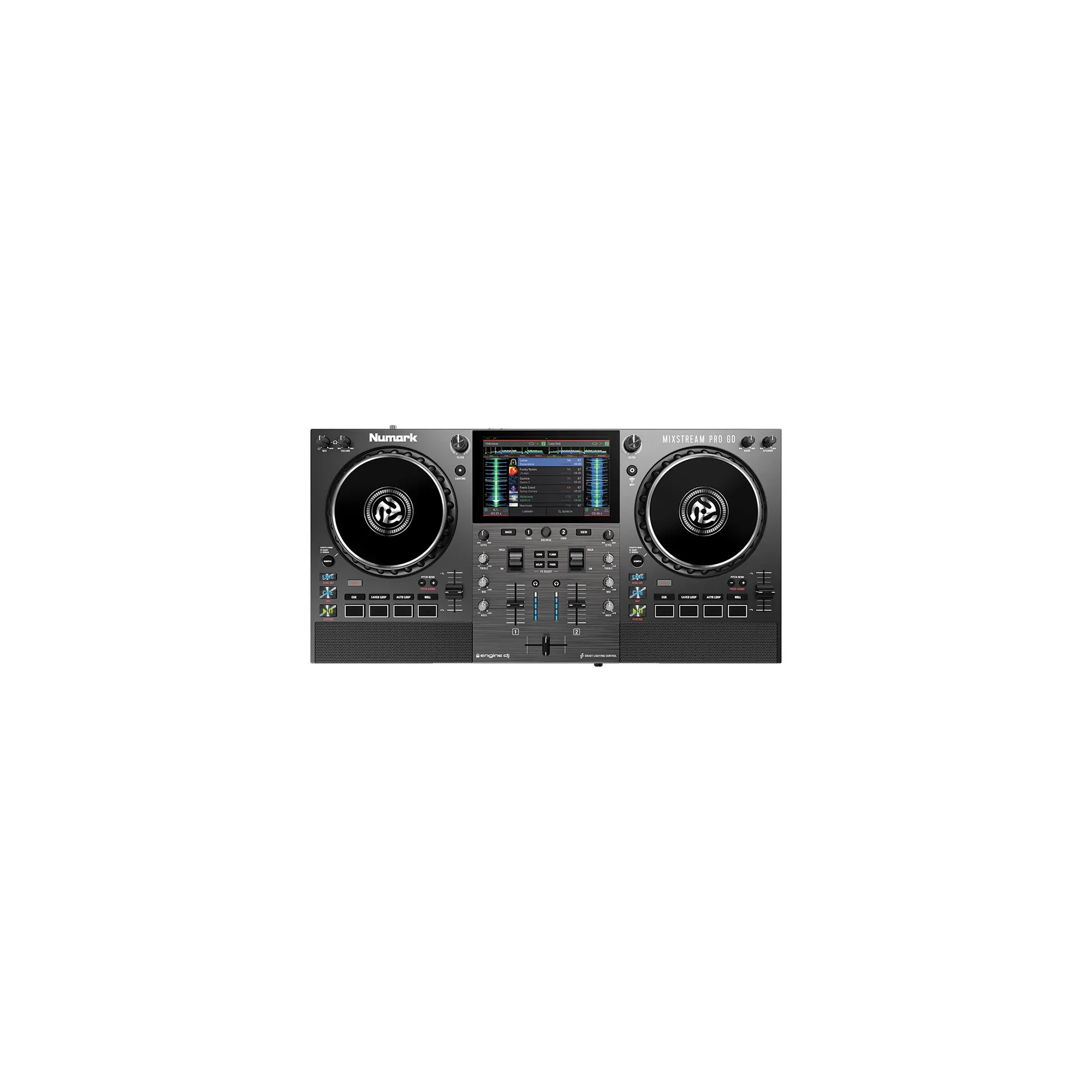Numark Mixstream Pro GO dj controller with battery