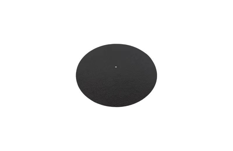 Simply Analog Slipmat Made from Premium Leather Black