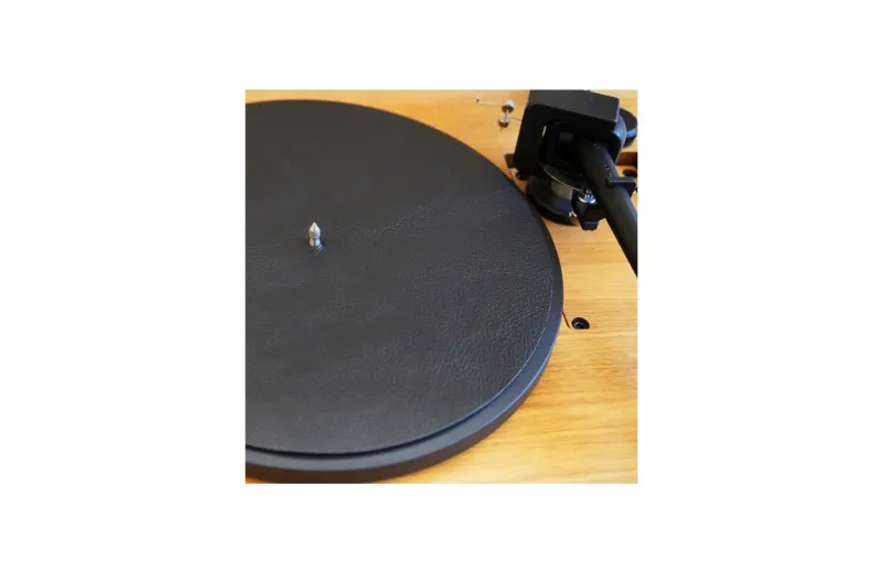 Simply Analog Slipmat Made from Premium Leather Black
