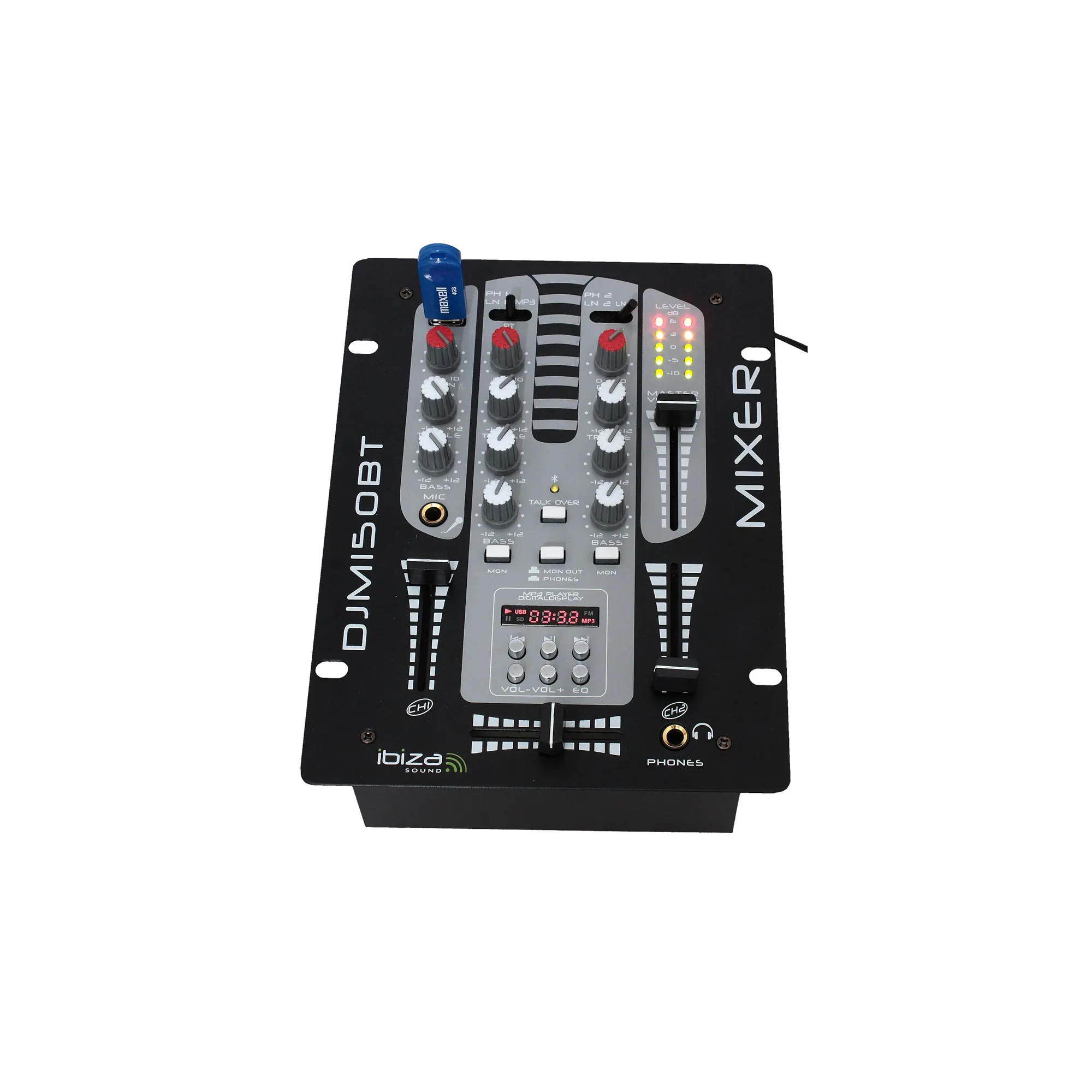 Ibiza DJM150USB-BT Mixer
